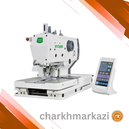 چرخ خیاطی مادگی چشمی ضخیم دوز اتومات زوجی ZJ5821A